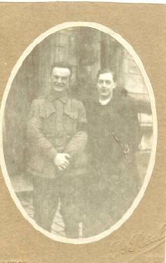 Frank at Stonyhurst after Sydney's funeral - March 1918