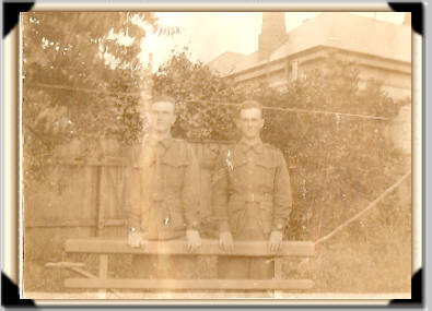 The Newly Enlisted Brothers at 45 Brougham Place, Adelaide 1916