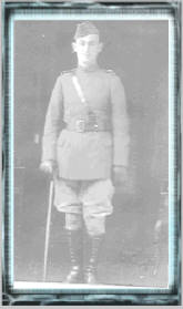 Sydney - newly commissioned  as pilot in RFC - 1917