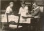 Marie and Georgette Demoin with George Deakin circa 1930